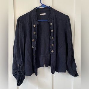 Navy Colonial Style Jacket